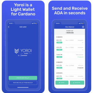 Yoroi wallet cho iOS